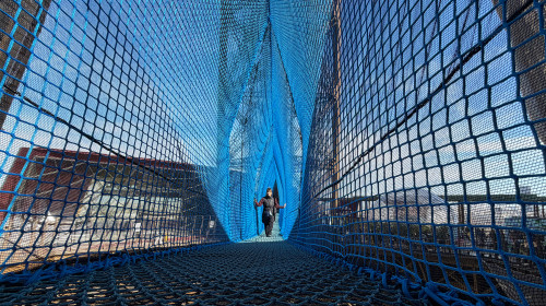 The Eiffel Tower Opens France's Tallest Urban Bridge