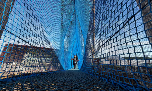 The Eiffel Tower Opens France's Tallest Urban Bridge