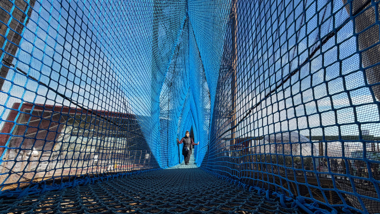 The Eiffel Tower Opens France's Tallest Urban Bridge