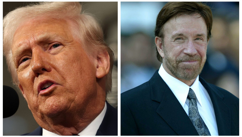 Donald Trump, despre moartea lui Chuck Norris