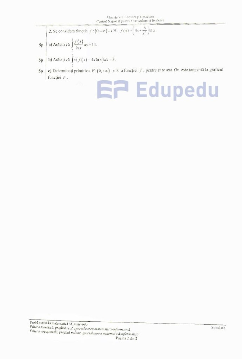 subiecte simulare mate info 2