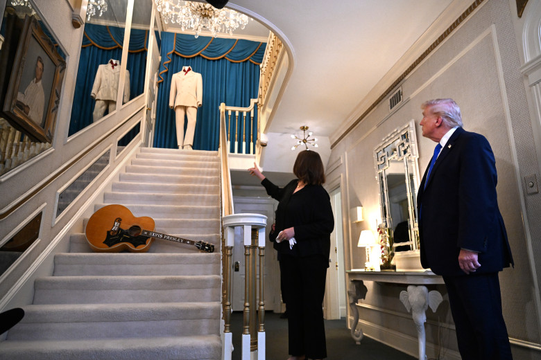 President Trump Attends Memphis Safe Task Force Roundtable In Tennessee