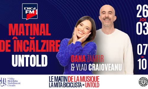 Matinal exclusiv de la Mița Biciclista x UNTOLD 2026