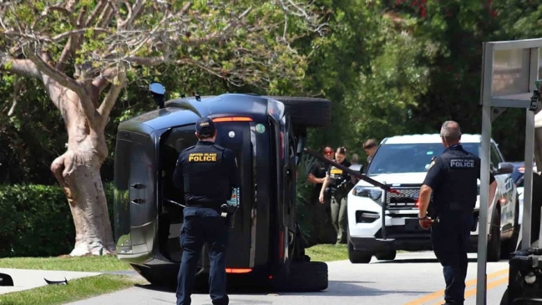 Tiger Woods, arestat după ce s-a răsturnat cu mașina în Florida/ Foto: X
