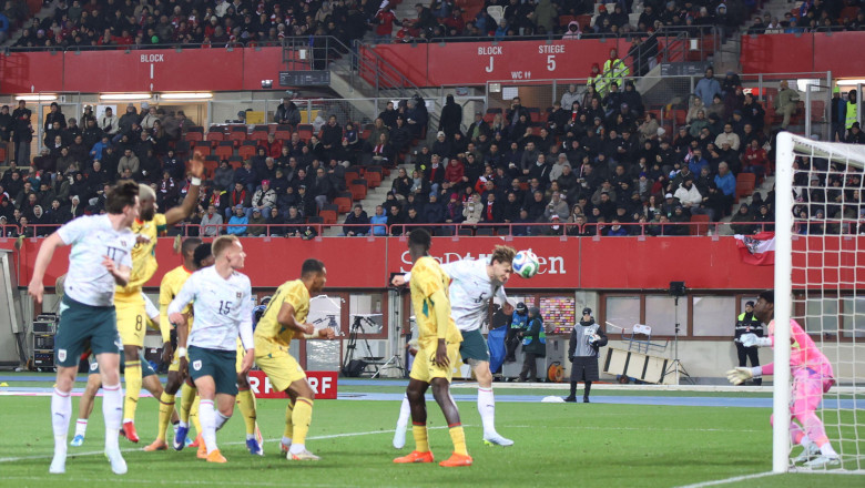 Meciul dintre Austria și Ghana/ Profimedia