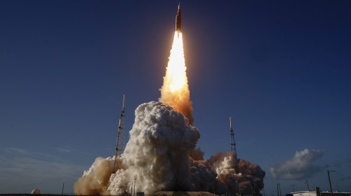 Artemis II Launches Manned Test Flight Around The Moon