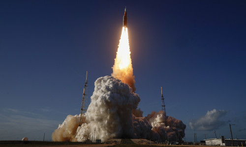 Artemis II Launches Manned Test Flight Around The Moon