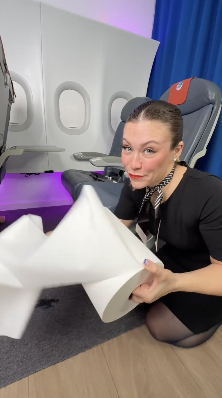 Stewardesa Barbara Bacilieri