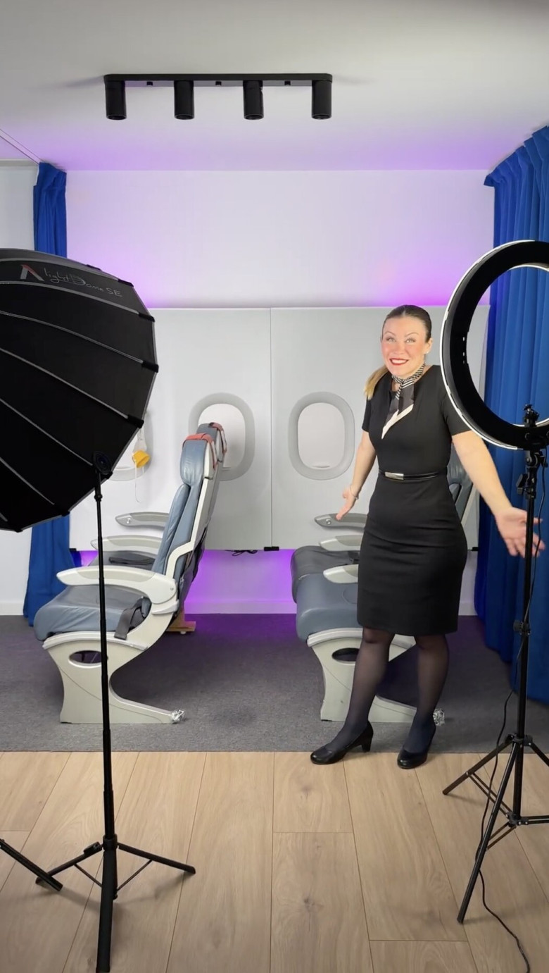 Stewardesa Barbara Bacilieri