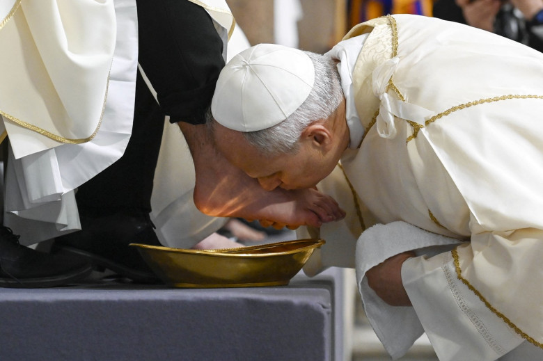 Pope Leo XIV Leads the Mass of the Lord's Supper - Vatican