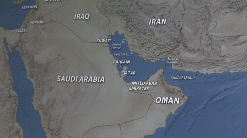 Strâmtoarea Ormuz, Orientul Mijlociu, Golful Persic