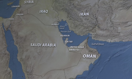 Strâmtoarea Ormuz, Orientul Mijlociu, Golful Persic