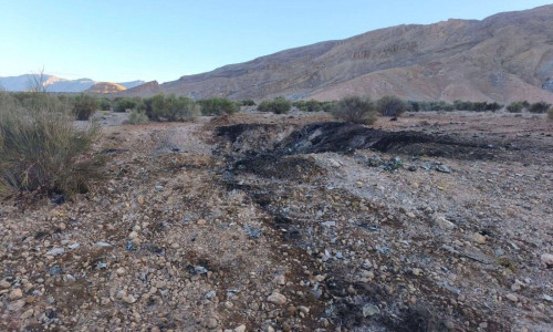 This image, distributed by Iranian state media on April 3, 2026, purports to show debris from a U.S. F-15E fighter jet allegedly shot down in Iran. U.S. officials have said one crew member was rescued and a search was underway for the second, while Irania