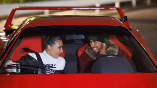 kim kardashian lewis hamilton