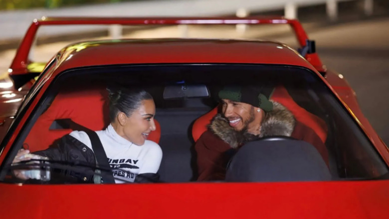 kim kardashian lewis hamilton