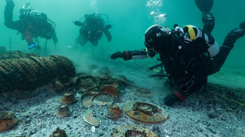 EXCLUSIVE: Perfectly persevered treasure from 2,000-year old shipwreck found by divers