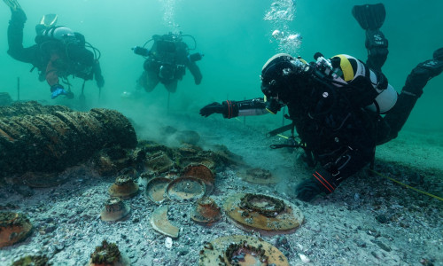 EXCLUSIVE: Perfectly persevered treasure from 2,000-year old shipwreck found by divers