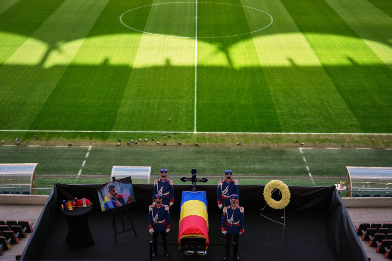 Funeralii Mircea Lucescu