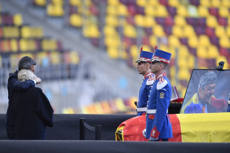 Priveghiul lui Mircea Lucescu/ Profimedia