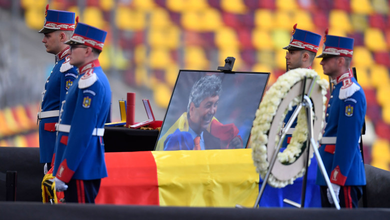 Priveghiul lui Mircea Lucescu/ Profimedia