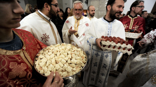 anafura de paște, oua rosii de paste