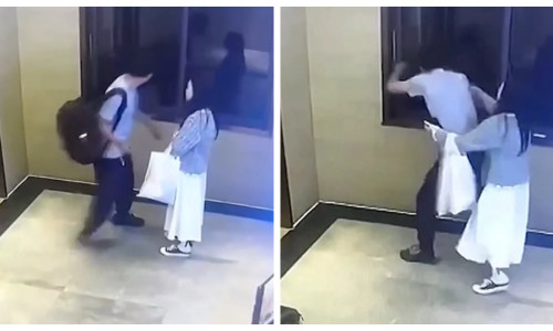 Un bărbat a sărit pe geam ca să scape de o ceartă cu partenera lui (1)