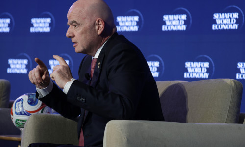 Business Leaders Speak At The Semafor World Economy Summit