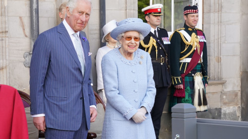 The Royal Family Visit Scotland - The Queen's Body Guard For Scotland Reddendo Parade