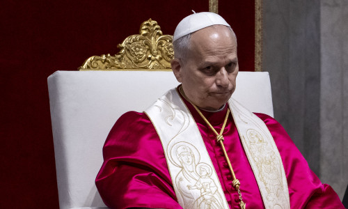 Pope Leo XIV Leads 'Prayer Vigil For Peace' At The Vatican