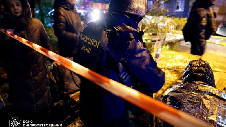 Atac devastator la Dnipro/ Profimedia