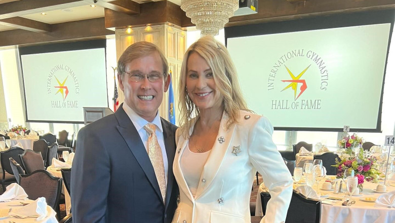 Nadia Comăneci și Bart Conner/ Foto: Facebook