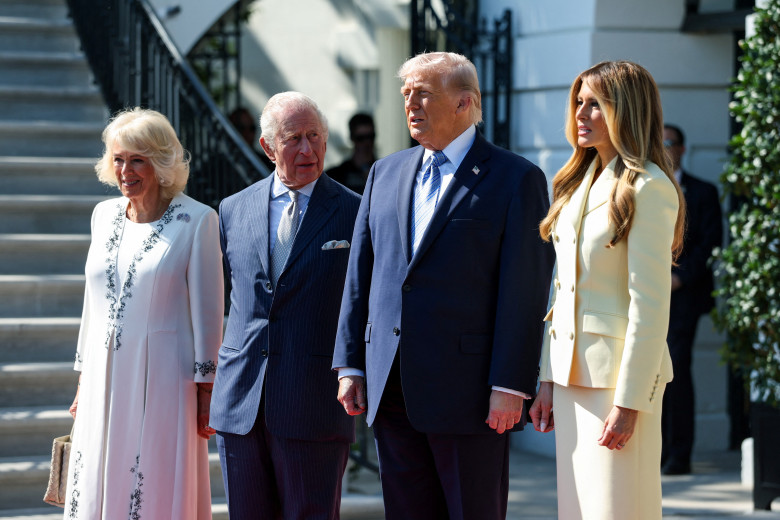 King Charles III And Queen Camilla Begin State Visit To The United States Of America