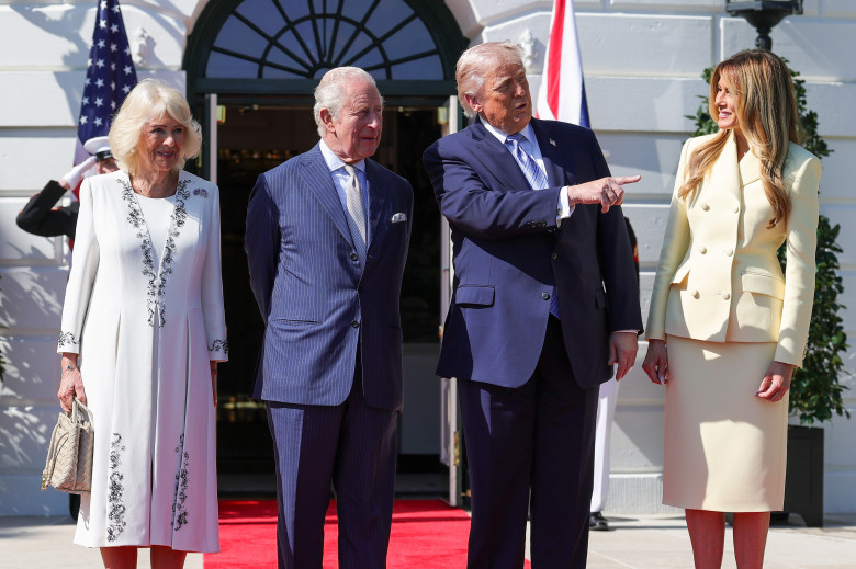 King Charles III And Queen Camilla Begin State Visit To The United States Of America