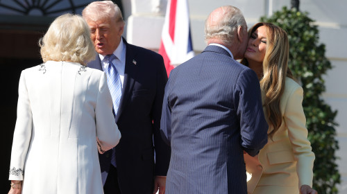 King Charles III And Queen Camilla Begin State Visit To The United States Of America