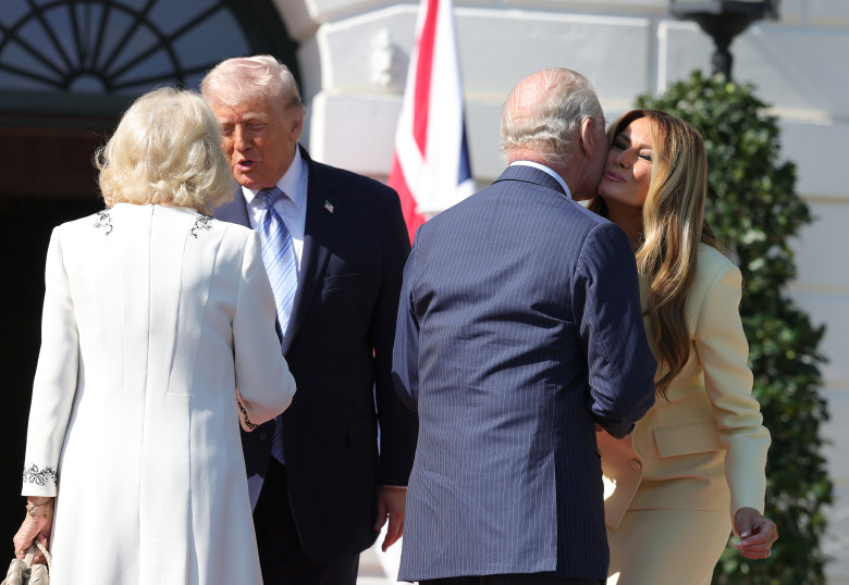 King Charles III And Queen Camilla Begin State Visit To The United States Of America
