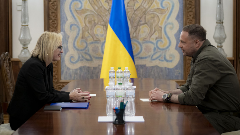 Ambasadoarea interimară a SUA la Kiev, Julie Davis/ Profimedia