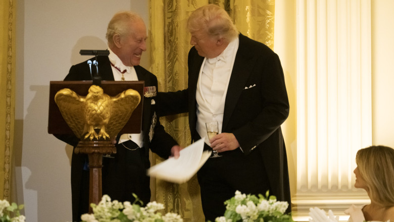 King Charles III And Queen Camilla State Visit To The US - Day 2