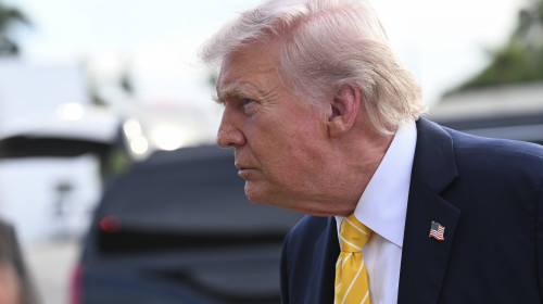 President Donald Trump Spends Weekend In Florida