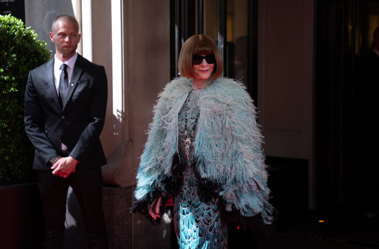 Celebrities depart Mark Hotel ahead of 2026 Met Gala in New York City