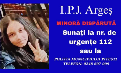 fata disparuta din pitesti