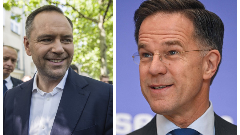 Karol Nawrocki și Mark Rutte vin în România