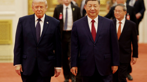 U.S. President Trump Meets With China's President Xi And Attends State Banquet