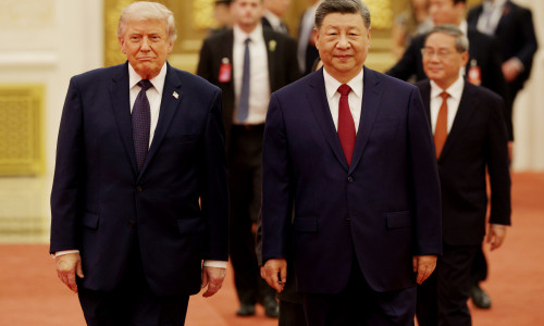 U.S. President Trump Meets With China's President Xi And Attends State Banquet
