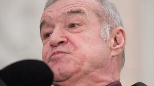 Gigi Becali About the AUR candidate, 2025 Romanian presidential elections, Bucharest, Romania - 11 Mar 2025