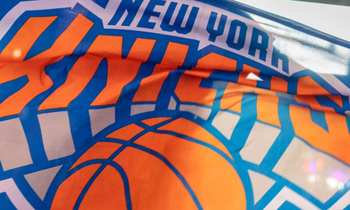 New York Knicks Fans Celebrate The Knicks Sweep Of The Cleveland Cavaliers In The Conference Finals