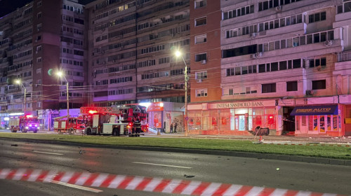O dronă s-a prăbușit pe un bloc din Galați2