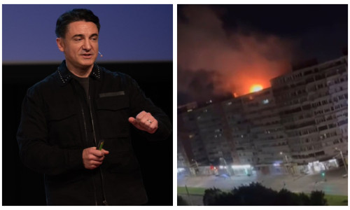 George Buhnici, despre drona prăbușită peste un bloc, la Galați
