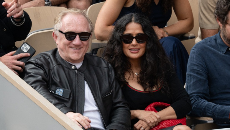 Celebs in the tribunes at Roland Garros 2026 - Paris LZ