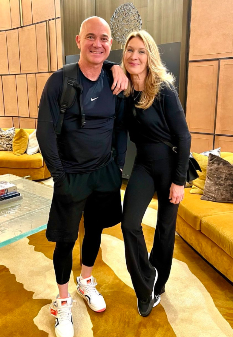 Steffi Graf si Andre Agassi (3)