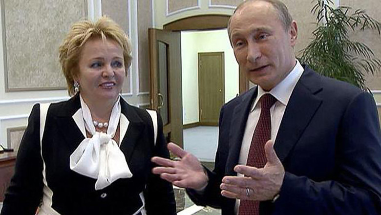 Lyudmila Ocheretnaya și Vladimir Putin/ Profimedia